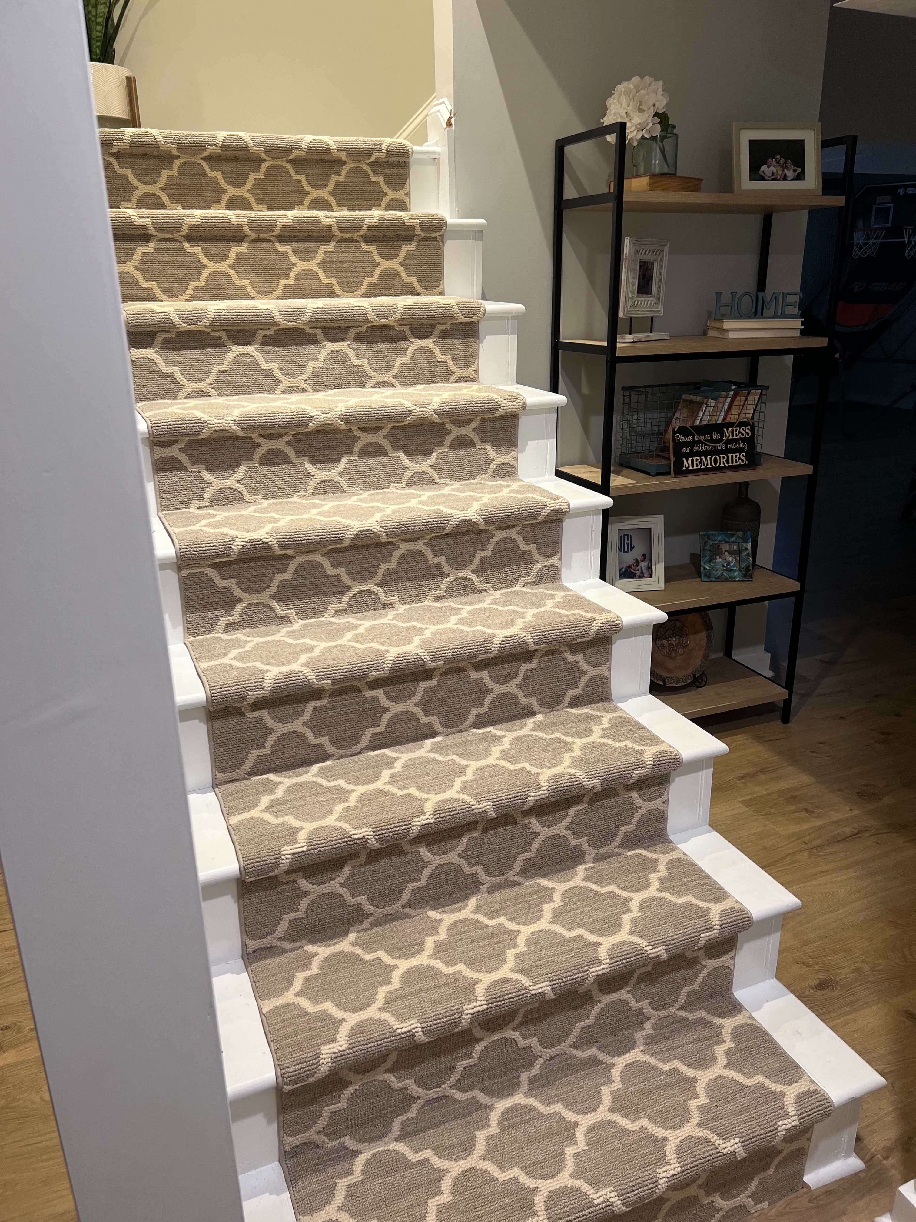 Stairway carpet runner | Carpetland USA of Virginia