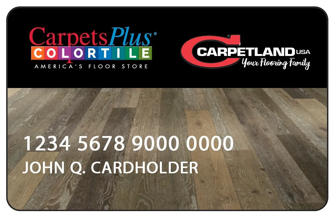 Financing card | Carpetland USA of Virginia