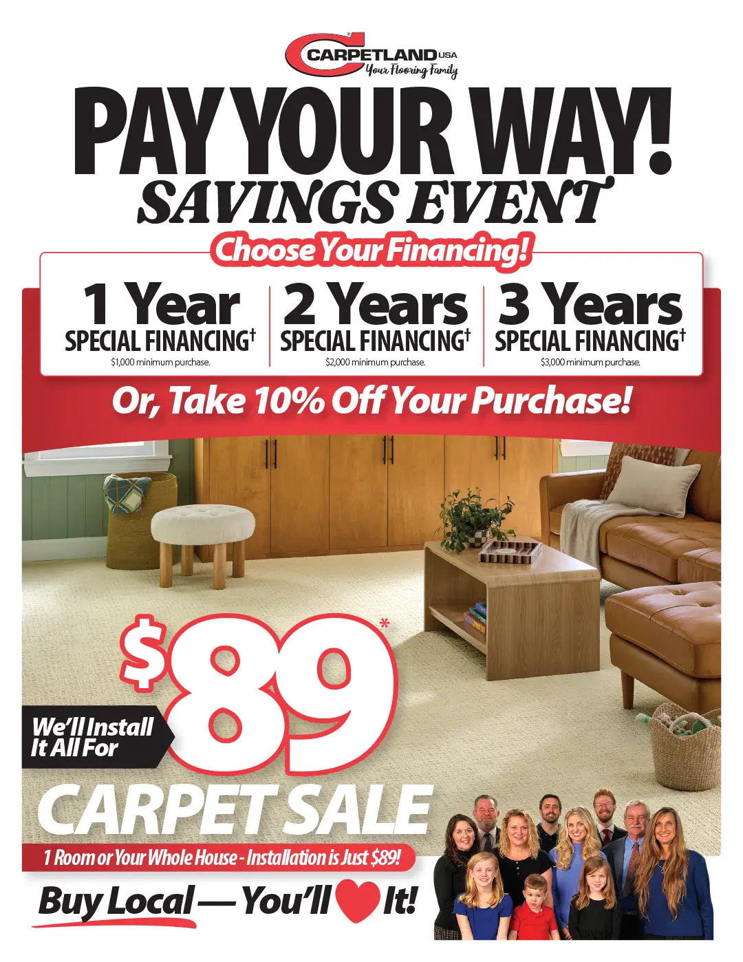 Carpet Sale | Carpetland USA of Virginia